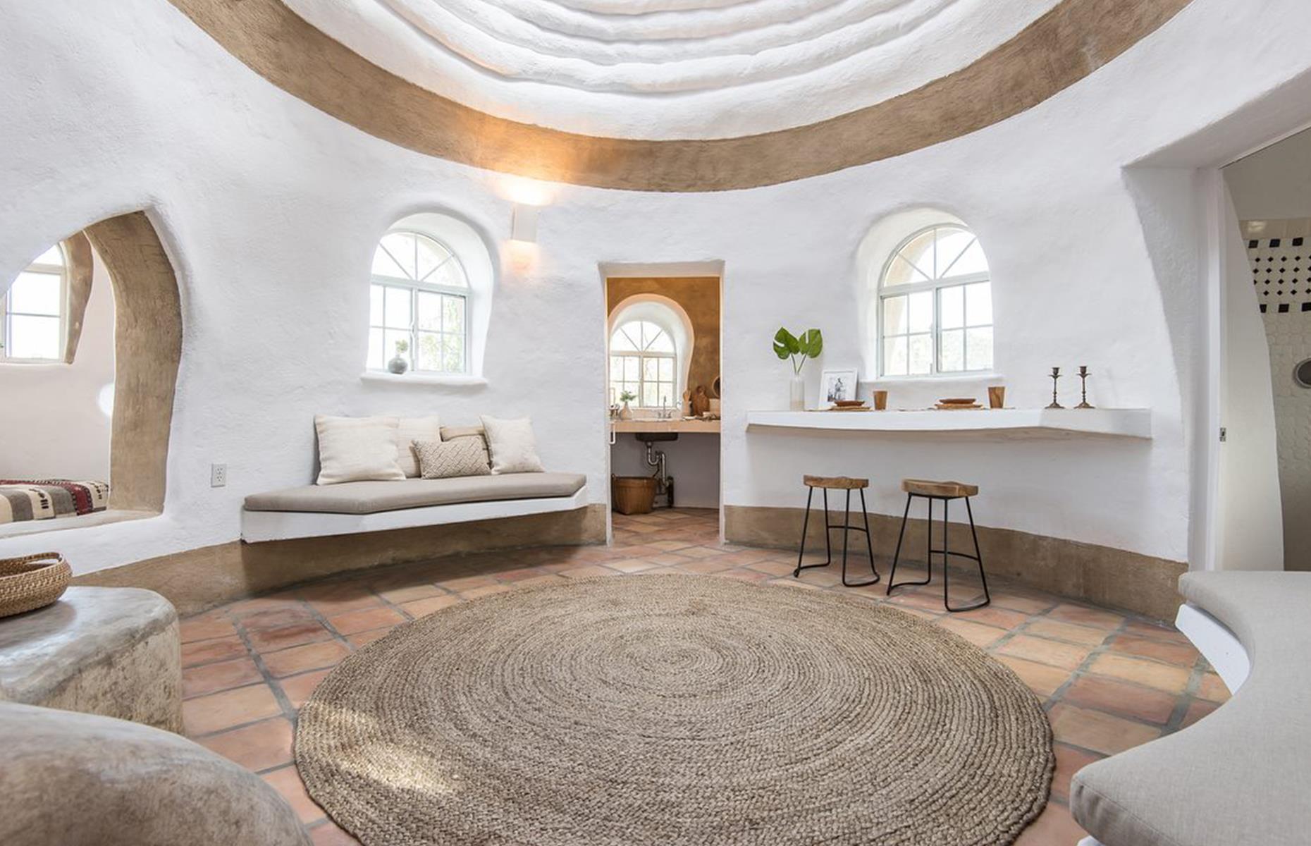 Earthbag house, California, USA:  9 eco home building materials that are better than concrete